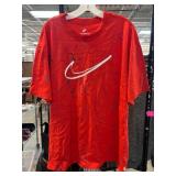 Red Nike Loose Fit Graphic Tee