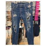Hollister Distressed Denim Jeans, W33 x L32