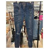 Express Skinny Fit Blue Jeans