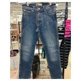 High-Rise Slim Straight Denim Jeans