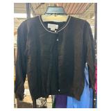 Giorgio Fiorlini Black Cardigan Sweater
