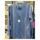 Calvin Klein Non-Iron Blue Dress Shirt