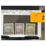 Barbados 1938 Commemorative Stamps