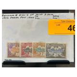 Belgium Parcel Post Stamps