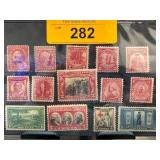 US Postage Stamps Featuring Historical Themes