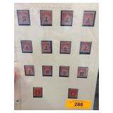 1959 Postage Due Issue Stamp Collection