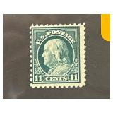 1917 US #511 Deep Green Franklin Stamp
