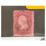 1861 Rare Rose Pink US #64b Postage Stamp