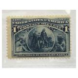 1892 U.S. #230 Columbus in Sight of Land