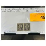 1932 US 7c Washington Stamp Pair