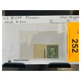US #279 Franklin Mint Stamp with No Gum