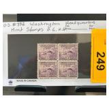 US #752 Washington Headquarters Mint Stamps