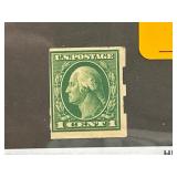 1912 US #408 1-Cent Washington Vending Perf Stamp
