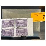 Block of 1949 Canada 4-Cent Halifax Stamps