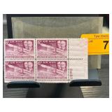 Block of 6-Cent Air Mail Wright Brothers Stamps