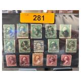 2-Cent US Postage Stamps