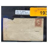 1864 Civil War-Era Stamped Envelope