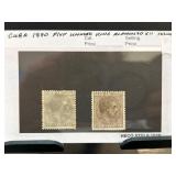 Cuba 1880 Unused King Alfonso XII Stamps