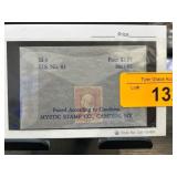 U.S. No. 65 1861-62 3-Cent Postage Stamp