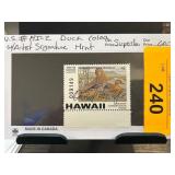 Hawaii 1997-98 Duck Stamp with Artist Signature