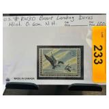 U.S. RW30 Brant Landing Ducks Stamp