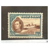 1941 Gold Coast Mint Stamp with George VI