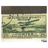 1929-1930 Haiti First Airmail Postage Stamp