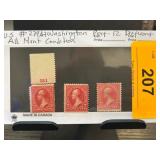 United States 2 Cent Washington Stamps