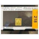 US 8-Cent Grant Olive Stamp Mint