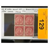 1930 US #682 Mint Block of 4 Stamps