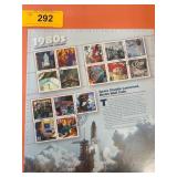 1980s Celebrate the Century Stamp Sheet