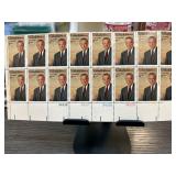 Sheet of Lyndon B. Johnson 22ï¿½ Stamps