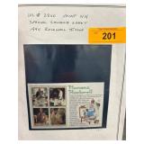 1994 Rockwell Issue Souvenir Sheet