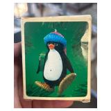 1984 Hallmark Snowshoe Penguin Ornament