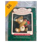 Hallmark Cinnamon Bear Porcelain Ornament
