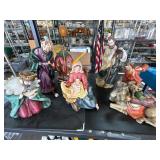 Hand-Painted Ceramic Nativity Figurines Set