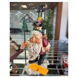 David Frykman Santa Figurine With Tree and Sack