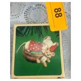 1984 Hallmark Napping Mouse Ornament