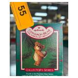 Hallmark Cinnamon Bear Porcelain Ornament