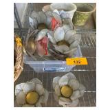 Floral Tealight Candle Holders