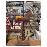 Decorative Horse Weather Vane Sculpture