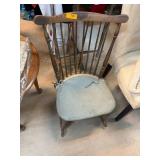 Wooden Rocking Chair With Cushion