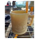 Vintage Nickel Coffee Advertising Mug