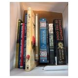 Nine Hardcover Books