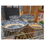 Masons Vista Blue White Transferware