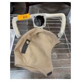 Vintage Beige Flight Cap and Aircraft Yoke