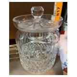 Waterford Crystal Biscuit Jar