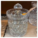 Crystal Biscuit Jar