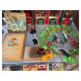 Decorative Lot with Wall Art and Hummingbird Wreat