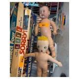 Two Vintage Dolls Dy Dee Baby More
